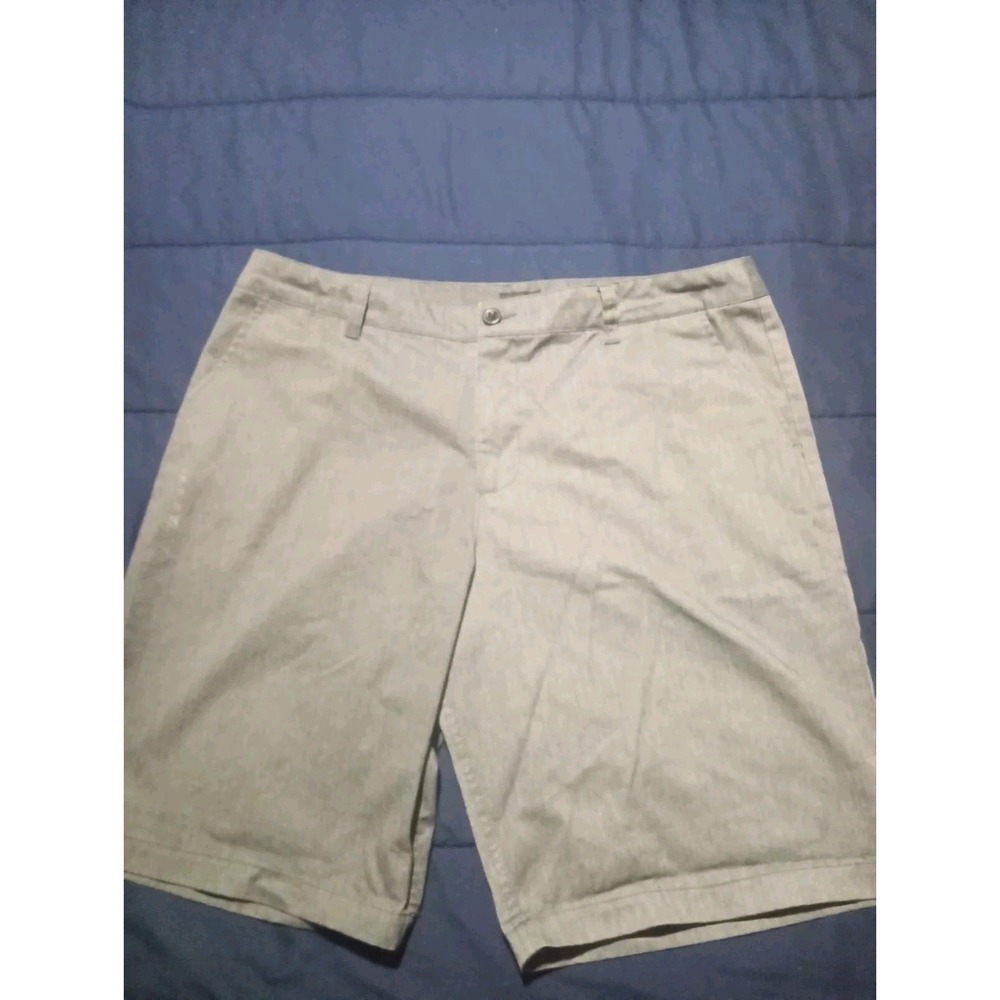 O'Neill Shorts 40 Mens Gray Chino Pockets Modern‎ Fit Logo Viscose Casual Surf